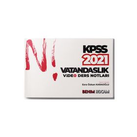 KPSS Vatandaşlık Video Ders Notları Benim Hocam Yayınları