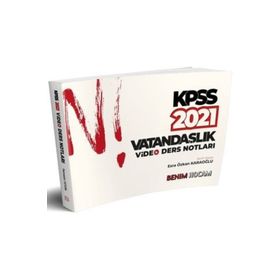 KPSS Vatandaşlık Video Ders Notları Benim Hocam Yayınları