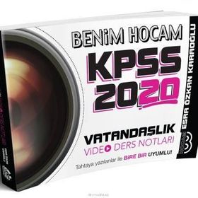 KPSS Vatandaşlık Video Ders Notları Benim Hocam Yayınları