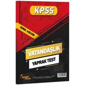 KPSS Vatandaşlık Yaprak Test - Doktrin Yayınları
