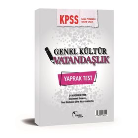 KPSS Vatandaşlık Yaprak Test - Doktrin Yayınları