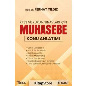 KPSS ve Kurum Sınavları İçin Muhasebe Konu Anlatımı - Ferhat Yıldız