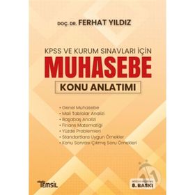 KPSS ve Kurum Sınavları İçin Muhasebe Konu Anlatımı - Ferhat Yıldız