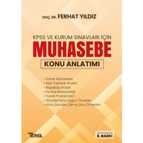 KPSS ve Kurum Sınavları İçin Muhasebe Konu Anlatımı - Ferhat Yıldız