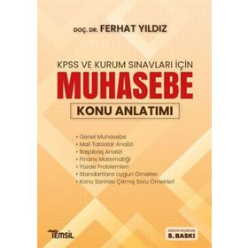 KPSS ve Kurum Sınavları İçin Muhasebe Konu Anlatımı - Ferhat Yıldız