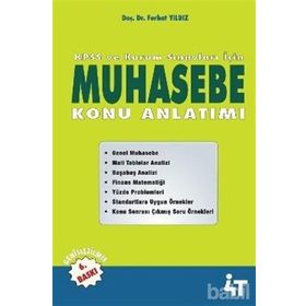 KPSS ve Kurum Sınavları İçin Muhasebe Konu Anlatımı - Kolektif