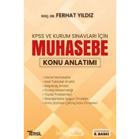 KPSS ve Kurum Sınavları İçin Muhasebe Konu Anlatımı - Kolektif