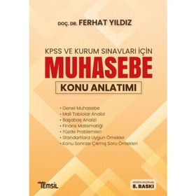 KPSS ve Kurum Sınavları İçin Muhasebe Konu Anlatımı - Kolektif