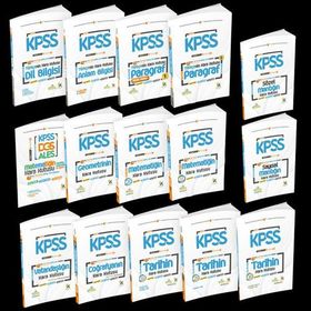 KPSS'nin Kara Kutusu Genel Yetenek-Kültür ALTIN PAKET Set D. Çözümlü Konu Özetli Soru Bankası