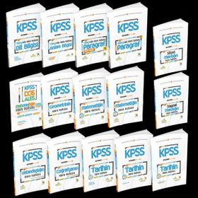 KPSS'nin Kara Kutusu Genel Yetenek-Kültür ALTIN PAKET Set D. Çözümlü Konu Özetli Soru Bankası