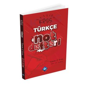 KR Akademi 2022 KPSS Türkçe Konu Anlatımlı Not Defteri