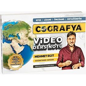 KR Akademi 2023 KPSS Mehmet Eğit Coğrafya Video Ders Notları