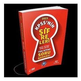 KR Akademi 2023 KPSS'nin Şifreleri Genel Yetenek Genel Kültür Tek Kitap Soru Bankası