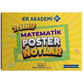 KR Akademi 7. Sınıf Matematik Poster Notlar