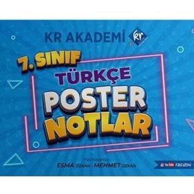 KR Akademi 7. Sınıf Türkçe Poster Notlar