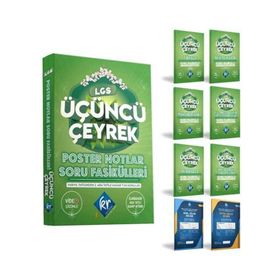 Kr Akademi - 8. Sınıf LGS Poster Notlar Soru Fasikülleri Üçüncü Çeyrek
