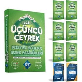 Kr Akademi - 8. Sınıf LGS Poster Notlar Soru Fasikülleri Üçüncü Çeyrek