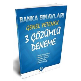 KR Akademi Banka Sınavları Genel Yetenek Çözümlü 3 Deneme