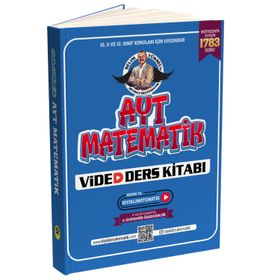 Kr Akademi Bıyıklı Matematik 2023 AYT Matematik Video Ders Kitabı