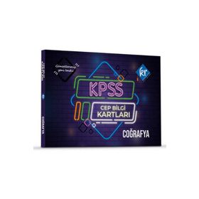 Kr Akademi Kpss Coğrafya Cep Bilgi Kartları