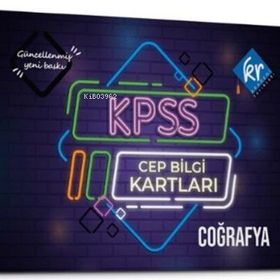 Kr Akademi Kpss Coğrafya Cep Bilgi Kartları