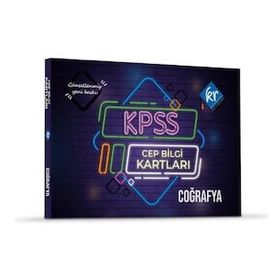 Kr Akademi Kpss Coğrafya Cep Bilgi Kartları