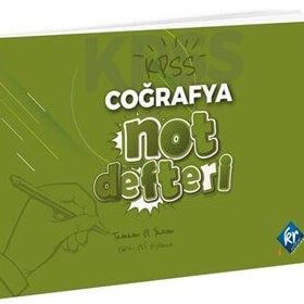KR Akademi KPSS Coğrafya Konu Anlatımlı Not Defteri