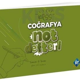 KR Akademi KPSS Coğrafya Konu Anlatımlı Not Defteri
