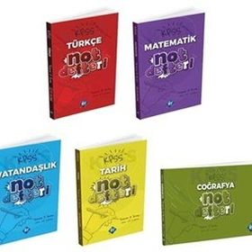 KR Akademi KPSS Konu Anlatımlı Not Defteri Seti