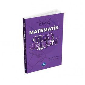 KR Akademi KPSS Matematik Problemler Konu Anlatımı Defteri