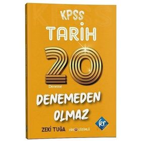 KR Akademi KPSS Tarih Denemeden Olmaz 20 Deneme