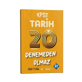 KR Akademi KPSS Tarih Denemeden Olmaz 20 Deneme