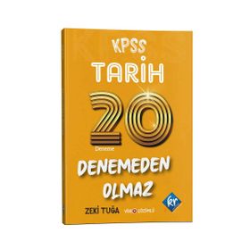 KR Akademi KPSS Tarih Denemeden Olmaz 20 Deneme