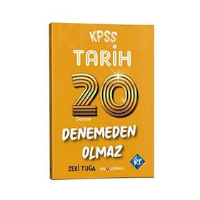 KR Akademi KPSS Tarih Denemeden Olmaz 20 Deneme