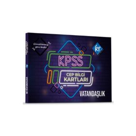 Kr Akademi Kpss Vatandaşlık Cep Bilgi Kartları