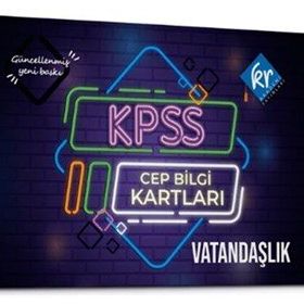 Kr Akademi Kpss Vatandaşlık Cep Bilgi Kartları