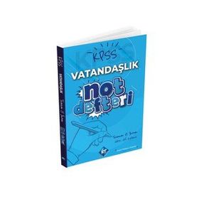 KR Akademi KPSS Vatandaşlık Konu Anlatımlı Not Defteri