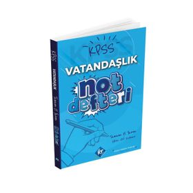KR Akademi KPSS Vatandaşlık Konu Anlatımlı Not Defteri