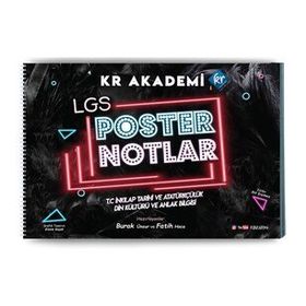​​KR Akademi LGS İnkılap Tarihi ve Atatürkçülük - Din Kültürü ve Ahlak Bilgisi Poster Notları