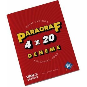 KR Akademi Paragraf 4x20 Deneme Video Çözümlü