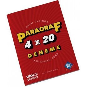 KR Akademi Paragraf 4x20 Deneme Video Çözümlü