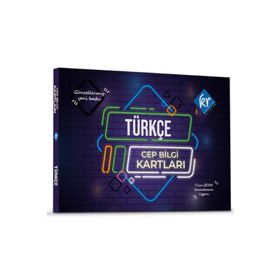 KR Akademi Türkçe Cep Bilgi Kartları