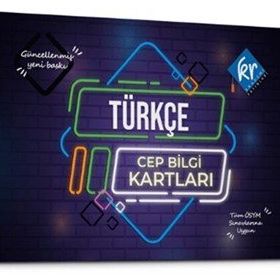 KR Akademi Türkçe Cep Bilgi Kartları
