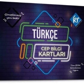 KR Akademi Türkçe Cep Bilgi Kartları
