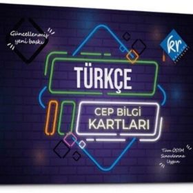 KR Akademi Türkçe Cep Bilgi Kartları