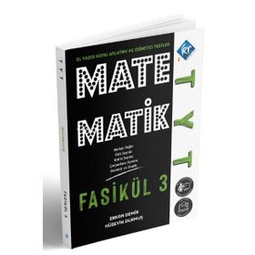 KR Akademi TYT Matematik El Yazısı Konu Anlatım 3. Fasikül