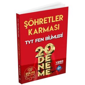 KR Akademi TYT Şöhretler Karması Fen Bilimleri 20 Deneme