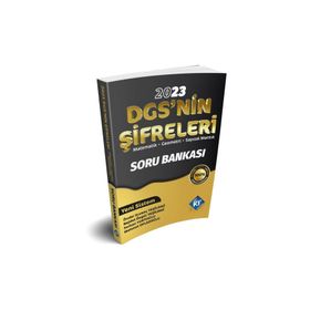 Kr Akademi Yayınları 2023 DGS'nin Şifreleri Soru Bankası