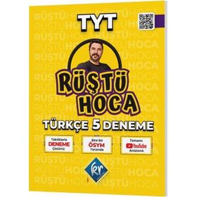 Kr Akademi Yayınları 2023 Rüştü Hoca TYT Türkçe 5 Deneme