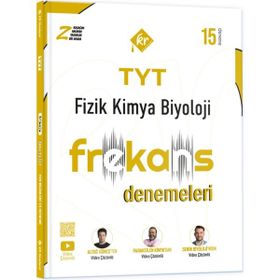 KR Akademi Yayınları 2026 TYT Fizik Kimya Biyoloji FKB 15'li Frekans Denemeleri